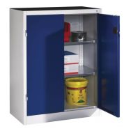 Armoire à portes battantes pour charges lourdes 2 tablettes CP