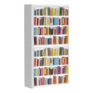 Armoire à rideaux 2 mètres personnalisée- Bibliothèque