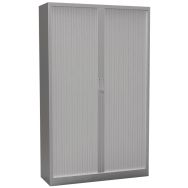 Armoire à rideaux Premium Ht 198 cm Gris clair larg 120 cm
