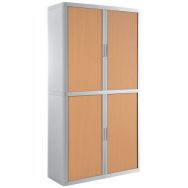 Armoire à rideaux easyoffice H204 cm Hêtre