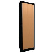 Armoire à rideaux largeur 60 hauteur 198 cm 4 tab. Anth-Hêtre