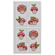 Armoire à rideaux personnalisée champi'mignons-EasyOffice