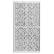Armoire à rideaux personnalisée la géometrie en motif-EasyOffice