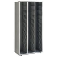 Armoire à tiroirs 3 colonnes Vide Silver