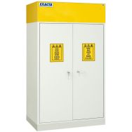 Armoire anti-corrosion HPL - Moteur d'extraction - 2 portes