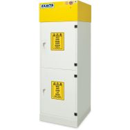 Armoire anti-corrosion en PVC haute - 2 portes superposées