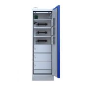 Armoire anti-feu 90 minutes batteries lithium-ion avec prises - Exacta