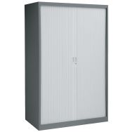 Armoire haute d'atelier à rideaux 1200x1950x665 mm