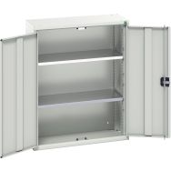 Armoire basse portes battantes 2 niveaux Verso 800x350x1000mm - Bott
