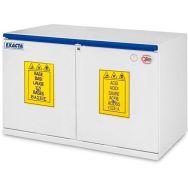 Armoire basse pour acides et toxiques - Portes battantes - Exacta