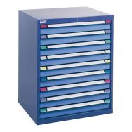 Armoire d'atelier 9 tiroirs TM Classic Hauteur 100 cm Thurmetall