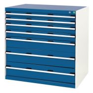 Armoire d'atelier à tiroirs Bott SL-107 - Hauteur 100 cm