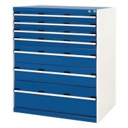 Armoire d'atelier à tiroirs Bott SL-107 - Hauteur 120 cm