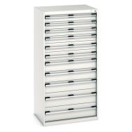 Armoire d'atelier à tiroirs Bott SL-86 - Hauteur 160 cm_Bott