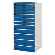 Armoire d'atelier à tiroirs Bott SL-87 - Hauteur 160 cm