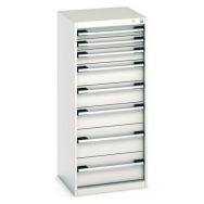 Armoire d'atelier à tiroirs cubio SL-5512-8 - Bott