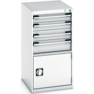 Armoire d'atelier à tiroirs cubio SL-5610-4 - Bott