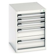 Armoire d'atelier à tiroirs cubio SL-567-5 - Bott