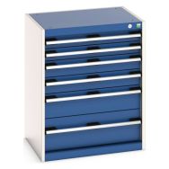 Armoire d'atelier à tiroirs cubio SL-658-6.1 - Bott