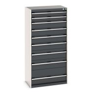 Armoire d'atelier à tiroirs cubio SL-8516-9.1 - Bott