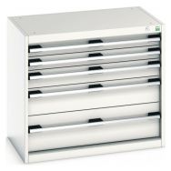 Armoire d'atelier à tiroirs cubio SL-857-5 - Bott
