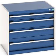 Armoire d'atelier à tiroirs cubio SL-867-4.1 - Bott