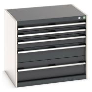 Armoire d'atelier à tiroirs cubio SL-867-5.1 - Bott