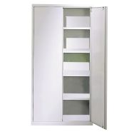 Armoire d'infirmerie monobloc 2 portes battantes