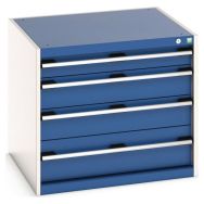 Armoire d'atelier à tiroirs cubio SL-877-4.1 - Bott