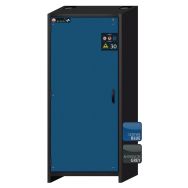Armoire de sécurité Q-CLASSIC-30 Gris/Bleu RAL 5010 - asecos