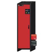Armoire de sécurité Q-CLASSIC-30 Gris/Rouge RAL 3020 - asecos