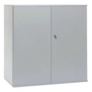 Armoire démontable métal porte batt. 80x105 cm Gris clair