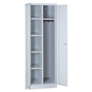 Armoire entretien linge sur socle 1800x600x500 gris