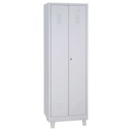 Armoire entretien matériel sur pied 1900x600x500 gris