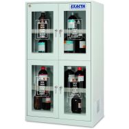 Armoire haute 4 portes vitrées