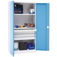 Armoire haute SF1 avec tiroirs - Manutan Expert