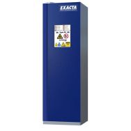 Armoire haute bleue batteries lithium-ion extincteur prise - Exacta