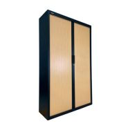 Armoire haute reconditionnée à rideaux - Steelcase