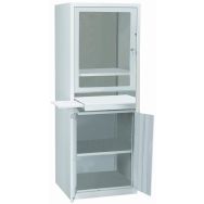 Armoire informatique 650x1750x550 mm 7035 Gris clair