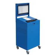 Armoire informatique mobile fermée Modulinfo - Sofame