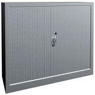 Armoire à rideaux 120 x 102 cm Blanc