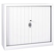 Armoire métal Classique hauteur 102 cm rideaux PVC classé au feu M1 Acial