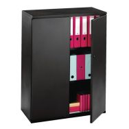 Armoire métal Eco porte battante hauteur 160 cm coloris gris/bleu