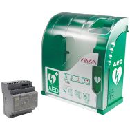 Armoire murale extérieure polycarbonate+transformateur(Alarme/Chauffage)-Aivia