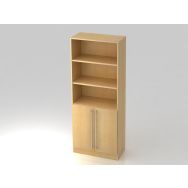 Armoire non verrouillable avec portes - 5 niveaux - Hammerbacher