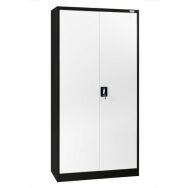 Armoire portes battentes Aris Noir - Manutan Expert