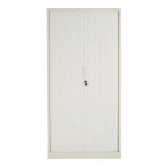 Armoire portes coulissantes Aris Blanche - Manutan Expert