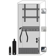 Armoire pr bouteilles de gaz G-ULTIMATE-90 G90.205.090 Gris