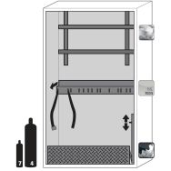 Armoire pr bouteilles de gaz G-ULTIMATE-90 G90.205.120 Blanc