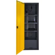 Armoire sécurité batteries lithium-Réservoir d'eau et prises-Exacta